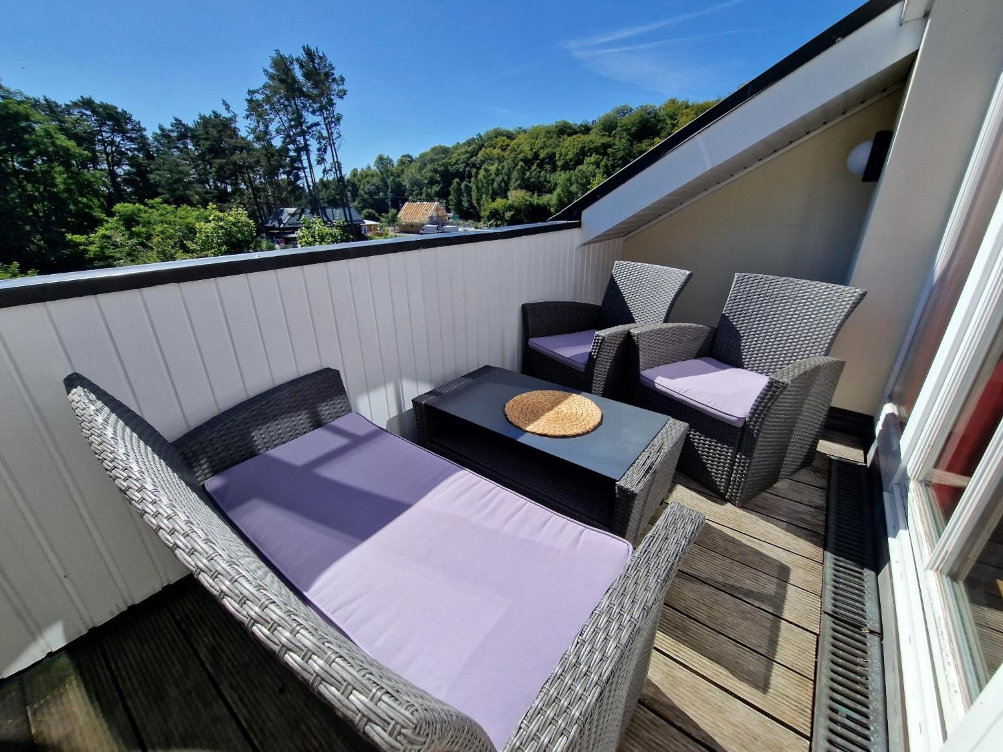 Duenenpark Binz - Komfortplus Ferienwohnung Mit 1 Schlafzimmer Und Balkon Im Dachgeschoss 231 Exterior foto