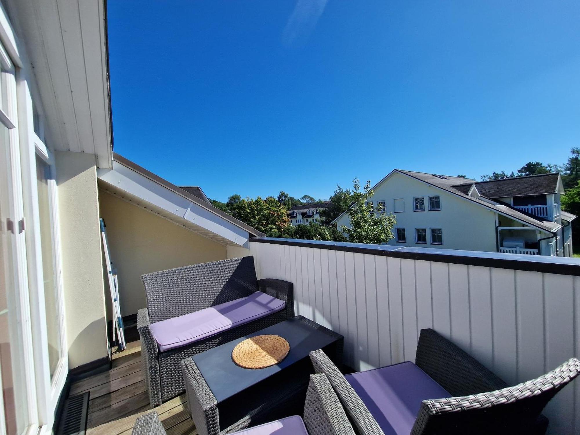 Duenenpark Binz - Komfortplus Ferienwohnung Mit 1 Schlafzimmer Und Balkon Im Dachgeschoss 231 Exterior foto